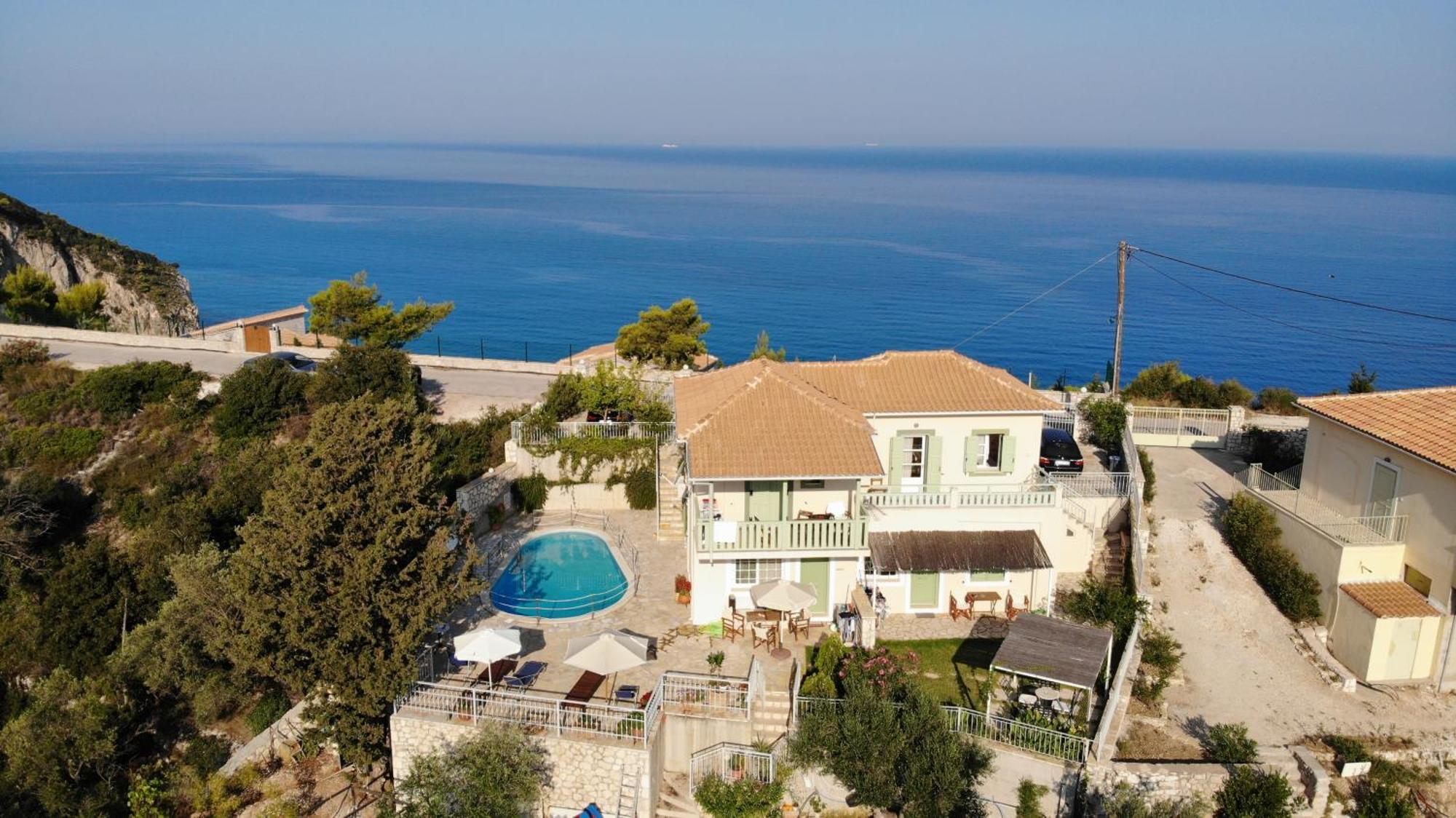 Apartamento Deep Blue- Rosemary Sea View Áyios Nikítas Exterior foto